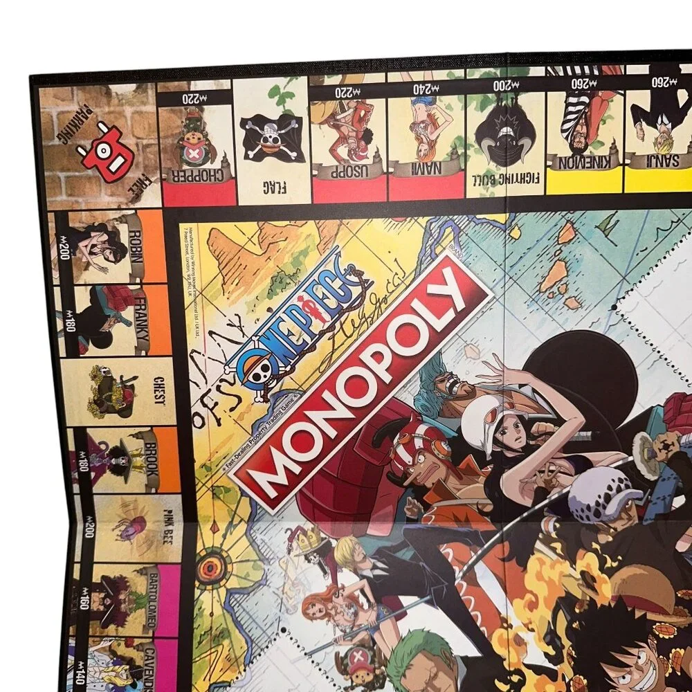 New Hasbro Monopoly One Piece Board Game Game Board Replacement Parts